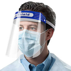 Écran facial de sécurité Écran facial transparent respirant