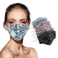 Masques de protection en coton avec valve respiratoire et poche filtrante